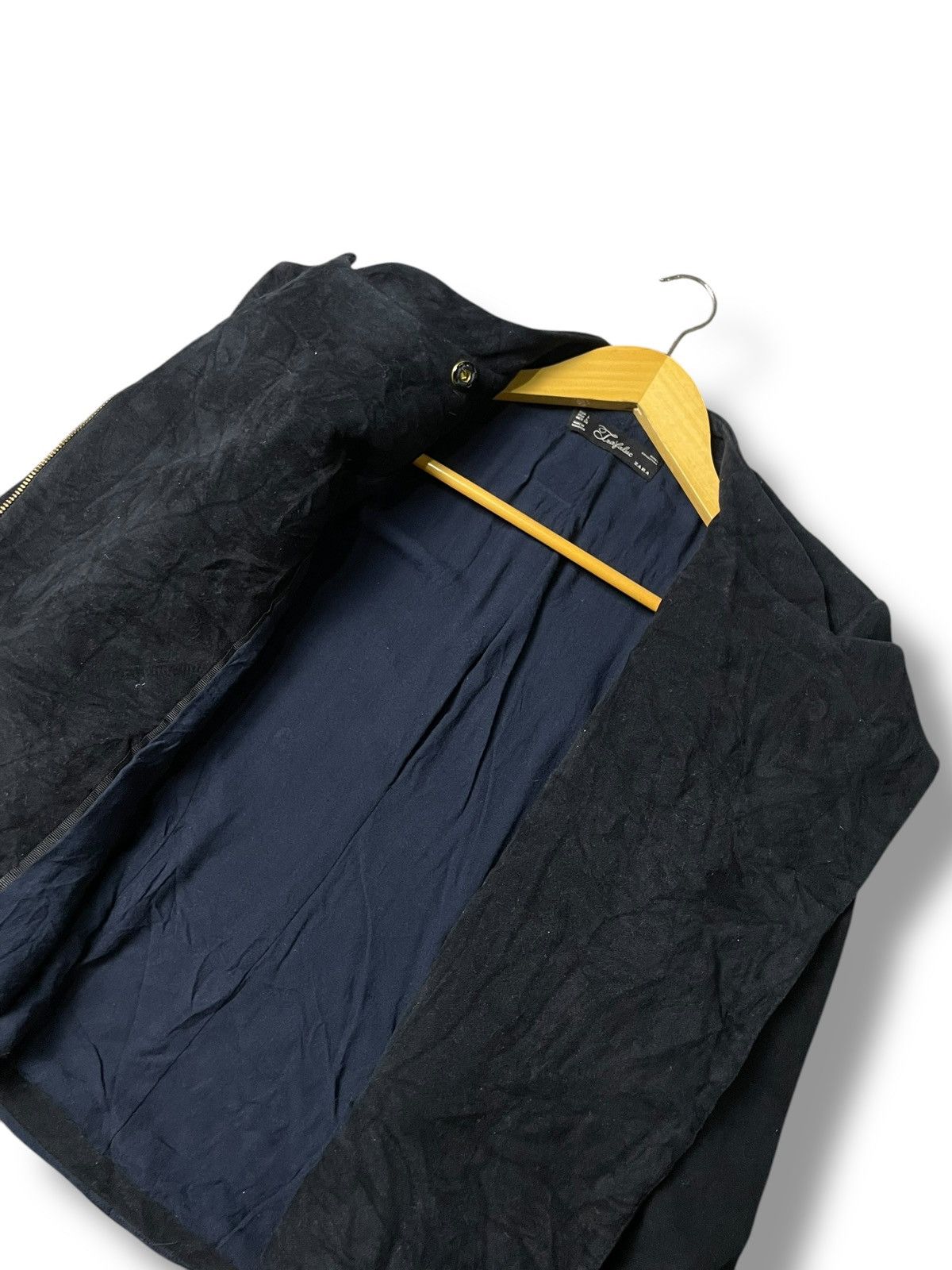 Designer × Vintage × Zara ZARA TRAFALUC LIGHT CROP JACKET (102) Size US L / EU 52-54 / 3 - 6 Thumbnail
