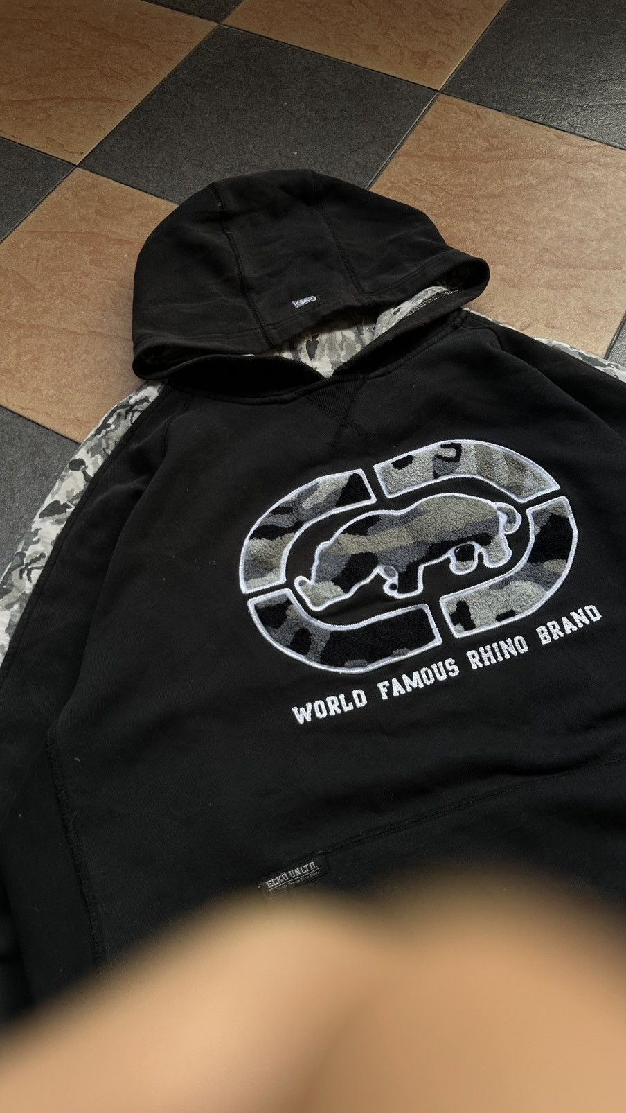 Ecko Unltd. Ecko Camo Y2K Hoodie Size US M / EU 48-50 / 2 - 2 Thumbnail