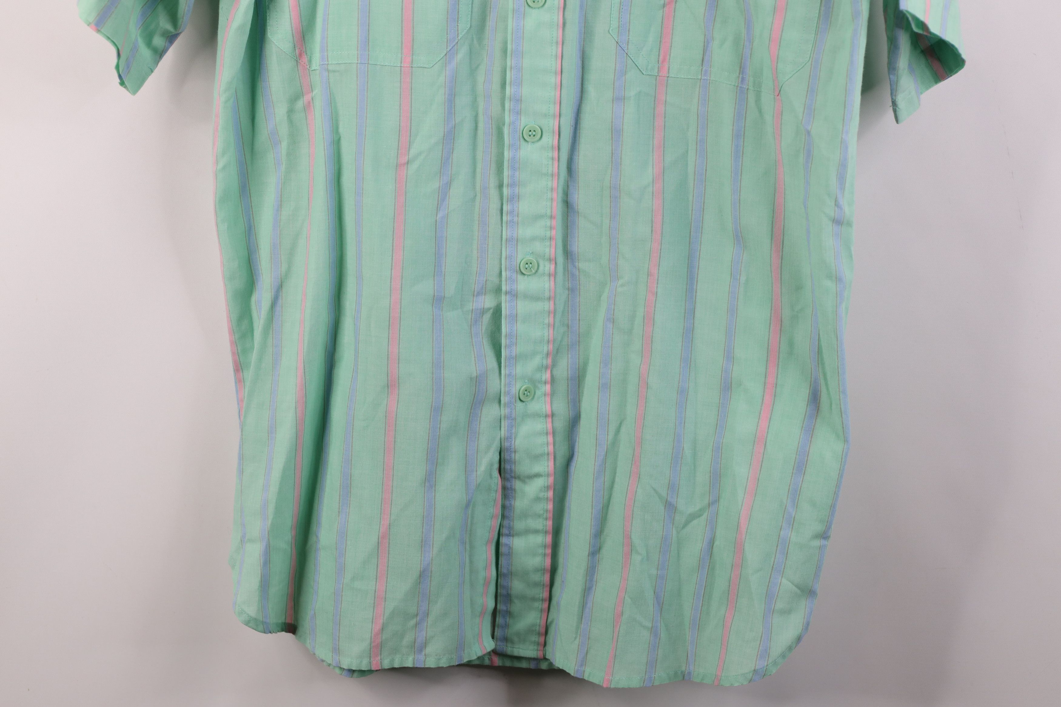 Vintage Vintage 90s Streetwear Safari Bush Short Sleeve Button Shirt Size US M / EU 48-50 / 2 - 3 Thumbnail