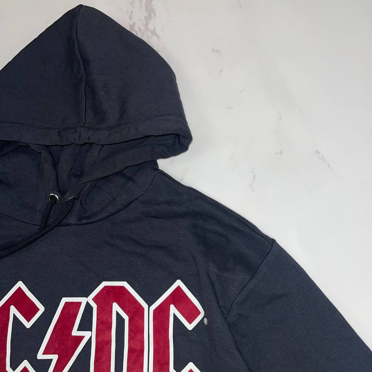 Vintage H&M ACDC Back In Black Tour Graphic Hoodie L Music Size US L / EU 52-54 / 3 - 5 Thumbnail