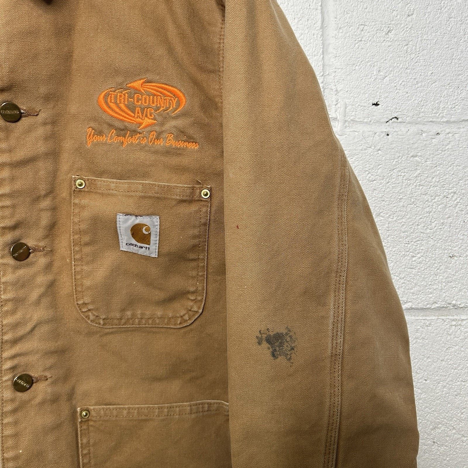 Carhartt Y2K Carhartt Blanket-Lined Chore Coat “Brown” C001 BRN Size US S / EU 44-46 / 1 - 3 Thumbnail