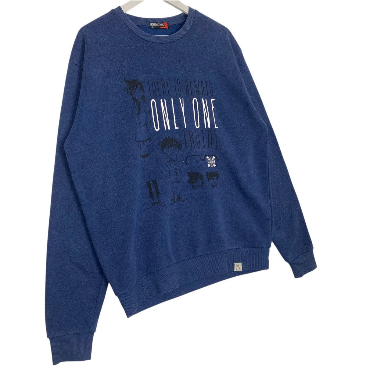 Other Vintage Japanese Anime Detective Conan Crewneck NavyBlue Size US L / EU 52-54 / 3 - 3 Thumbnail