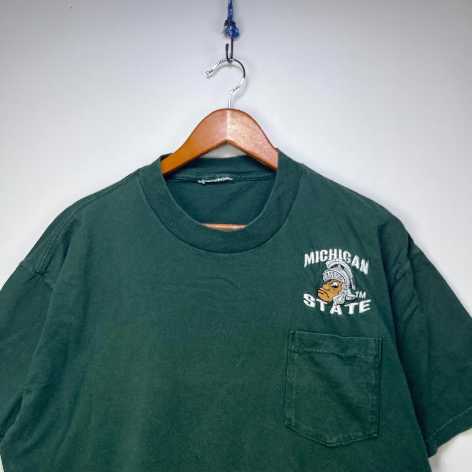 Other Vintage 90s Michigan State Spartans T Shirt XL Size ONE SIZE - 2 Thumbnail
