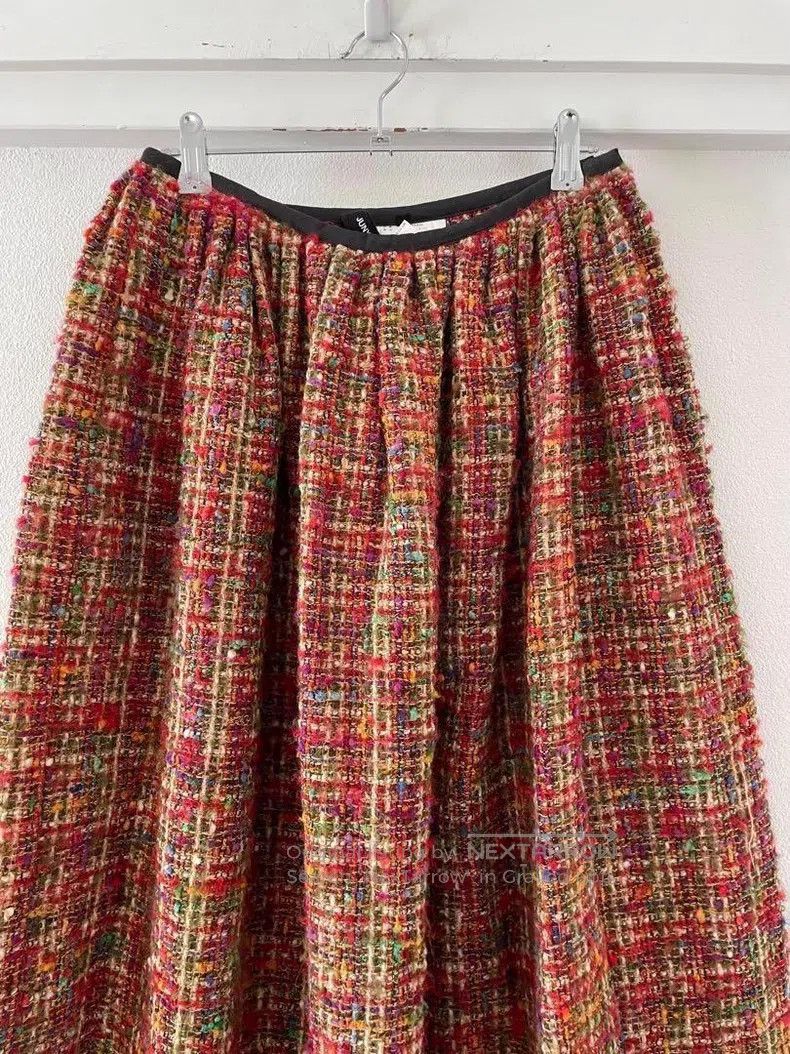 Junya Watanabe Junya Watanabe size M Coarse Tweed Knit Skirt Size 22" - 2 Thumbnail