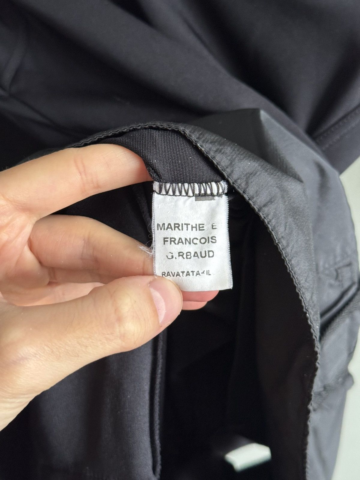 Marithe + Francois Girbaud black MARITHE FRANCOIS GIRBAUD top with bag & zipper Size M / US 6-8 / IT 42-44 - 8 Thumbnail