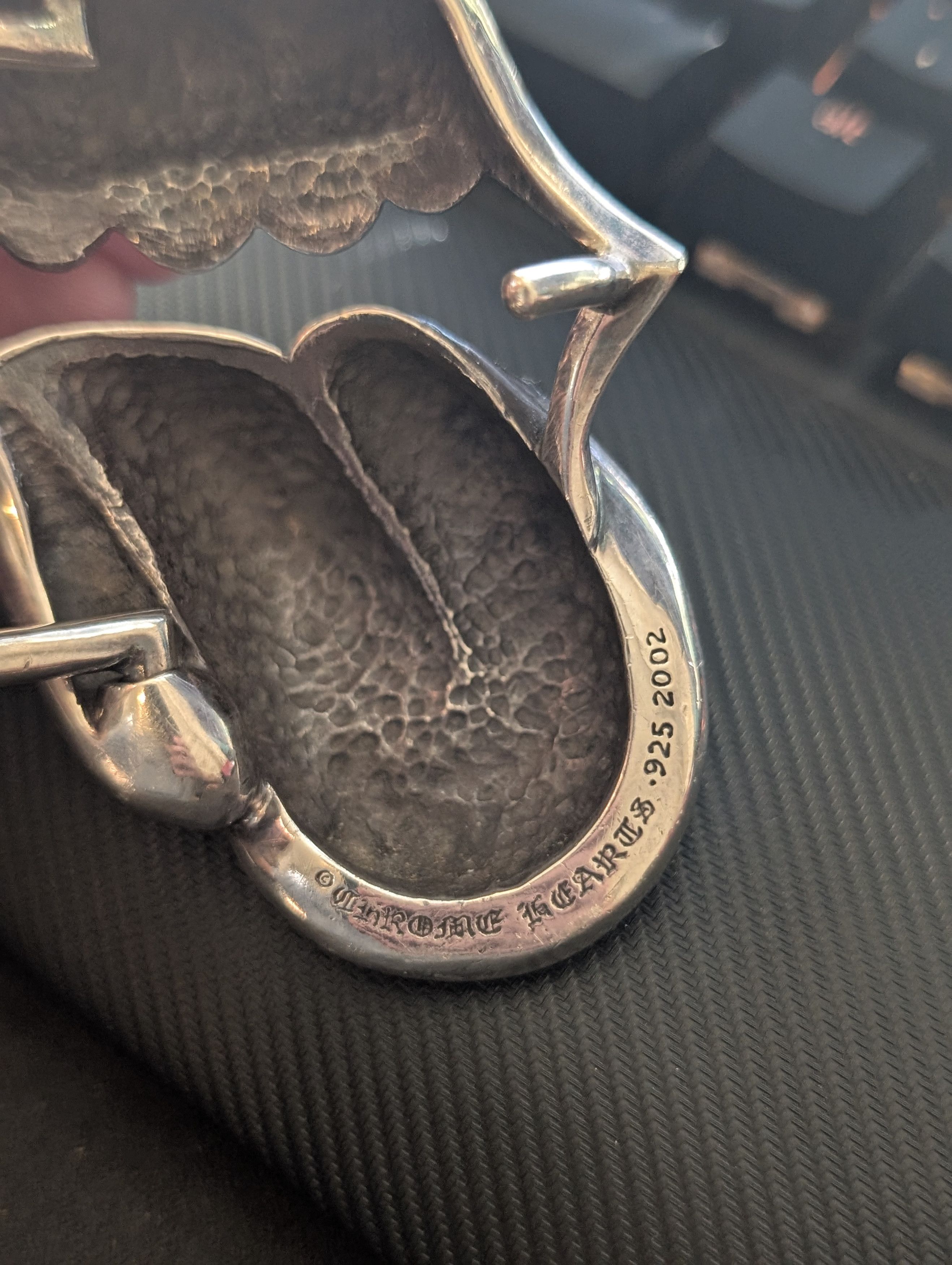 Chrome Hearts Chrome Hearts Rolling Stones Lip & Tongue Silver Buckle Size ONE SIZE - 6 Thumbnail