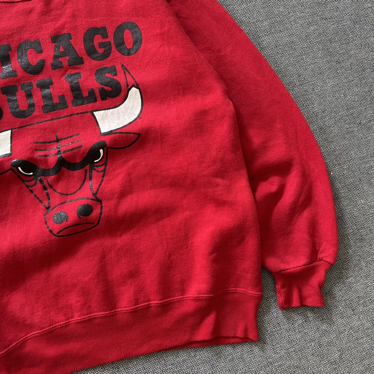 NBA CHICAGO BULLS Big Logo Crewneck Sweatshirt Size US M / EU 48-50 / 2 - 4 Thumbnail