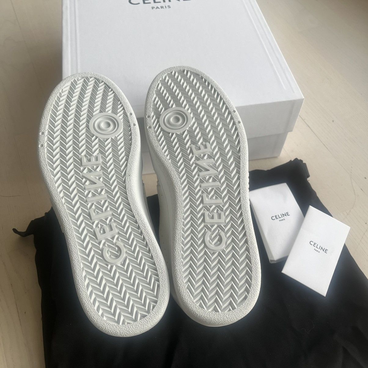 Celine Celine Ct-01 "z" trainer high top sneaker in calfskin, 42 Size US 9 / EU 42 - 5 Thumbnail