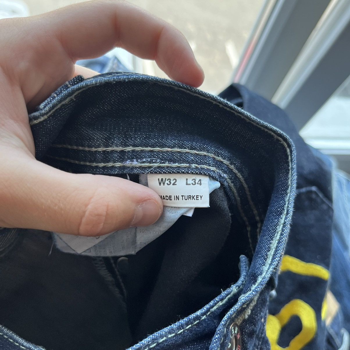 Evisu × Puma Vintage Evisu x Puma Baggy Jeans Size US 32 / EU 48 - 11 Thumbnail