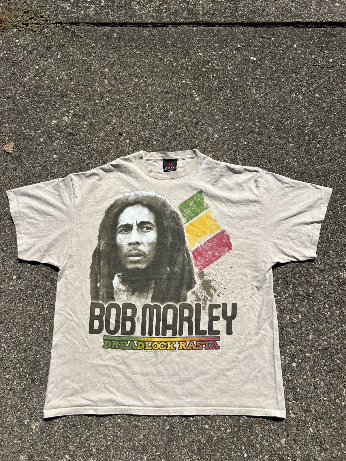 Zion Rootswear Vintage Y2K Zion Rootswear Bob Marley Dreadlock Rasta Tshirt Size US XXL / EU 58 / 5 - 1 Thumbnail