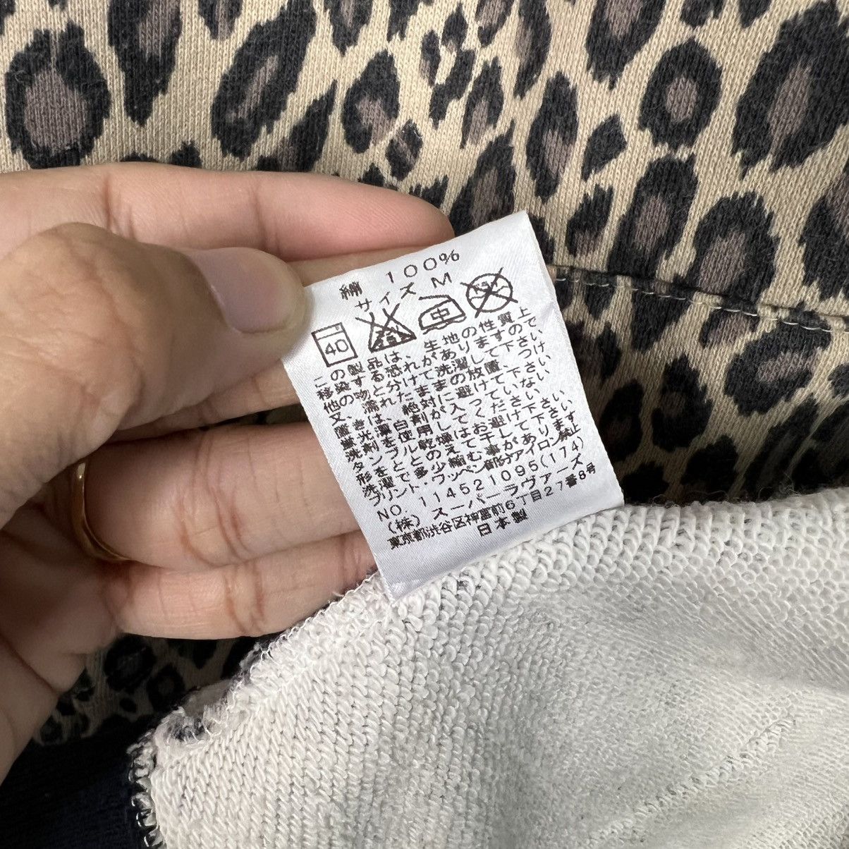 Super Lovers SUPER LOVERS Lovers Rock Cheetah Print Hoodies #4011-C182 Size M / US 6-8 / IT 42-44 - 16 Thumbnail
