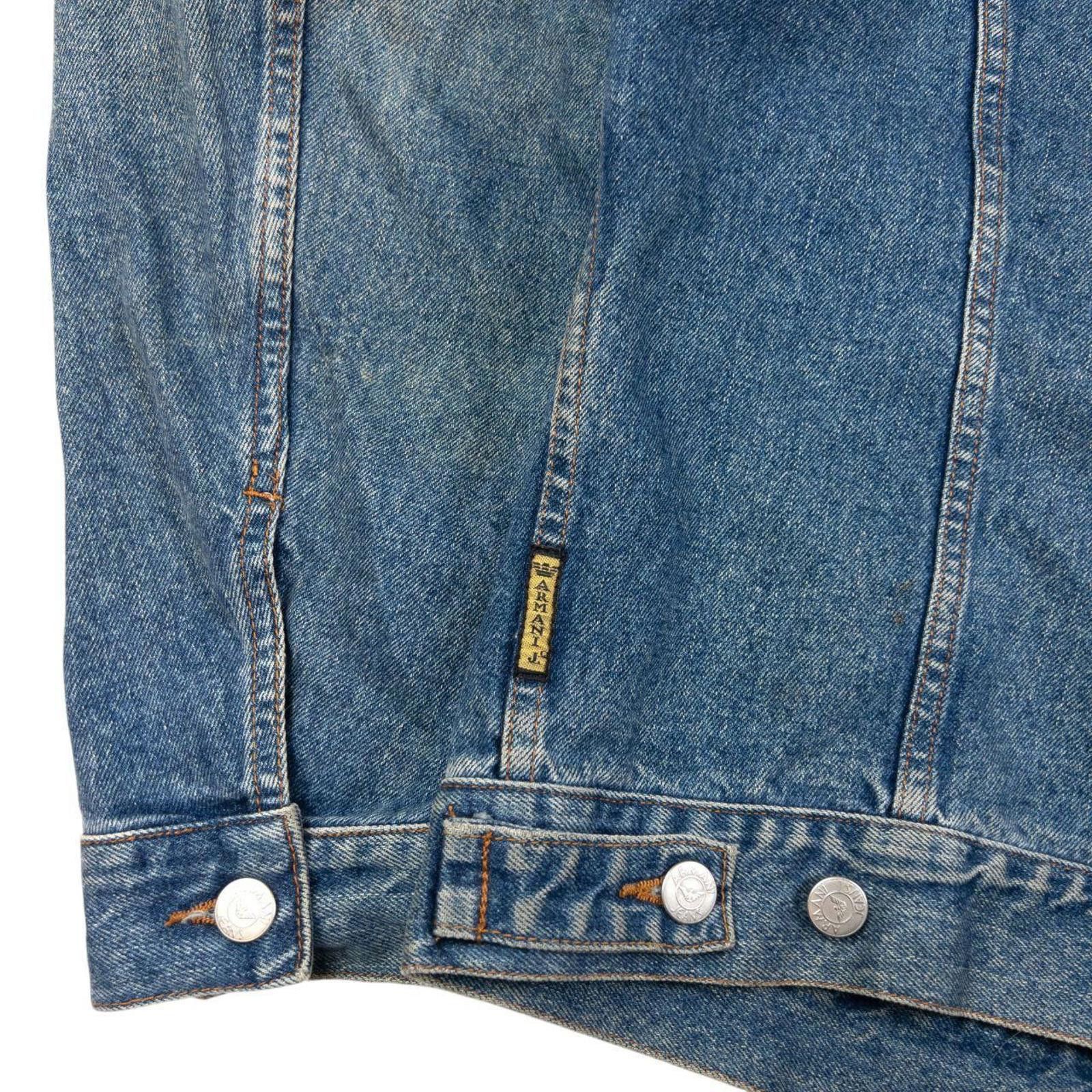 Armani Vintage Armani Jeans Button Up Denim Jacket Size Size US S / EU 44-46 / 1 - 6 Thumbnail