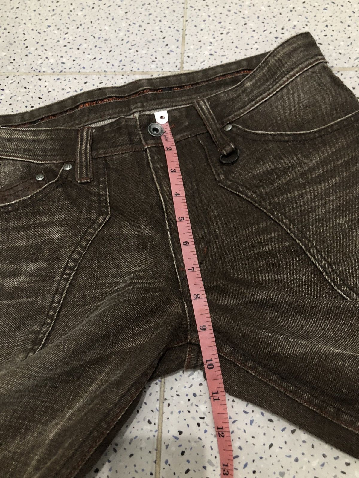 Japanese Brand × Le Grande Bleu (L.G.B.) THRASHED💥 Nicole Club For Men Washed Denim Size US 32 / EU 48 - 17 Thumbnail