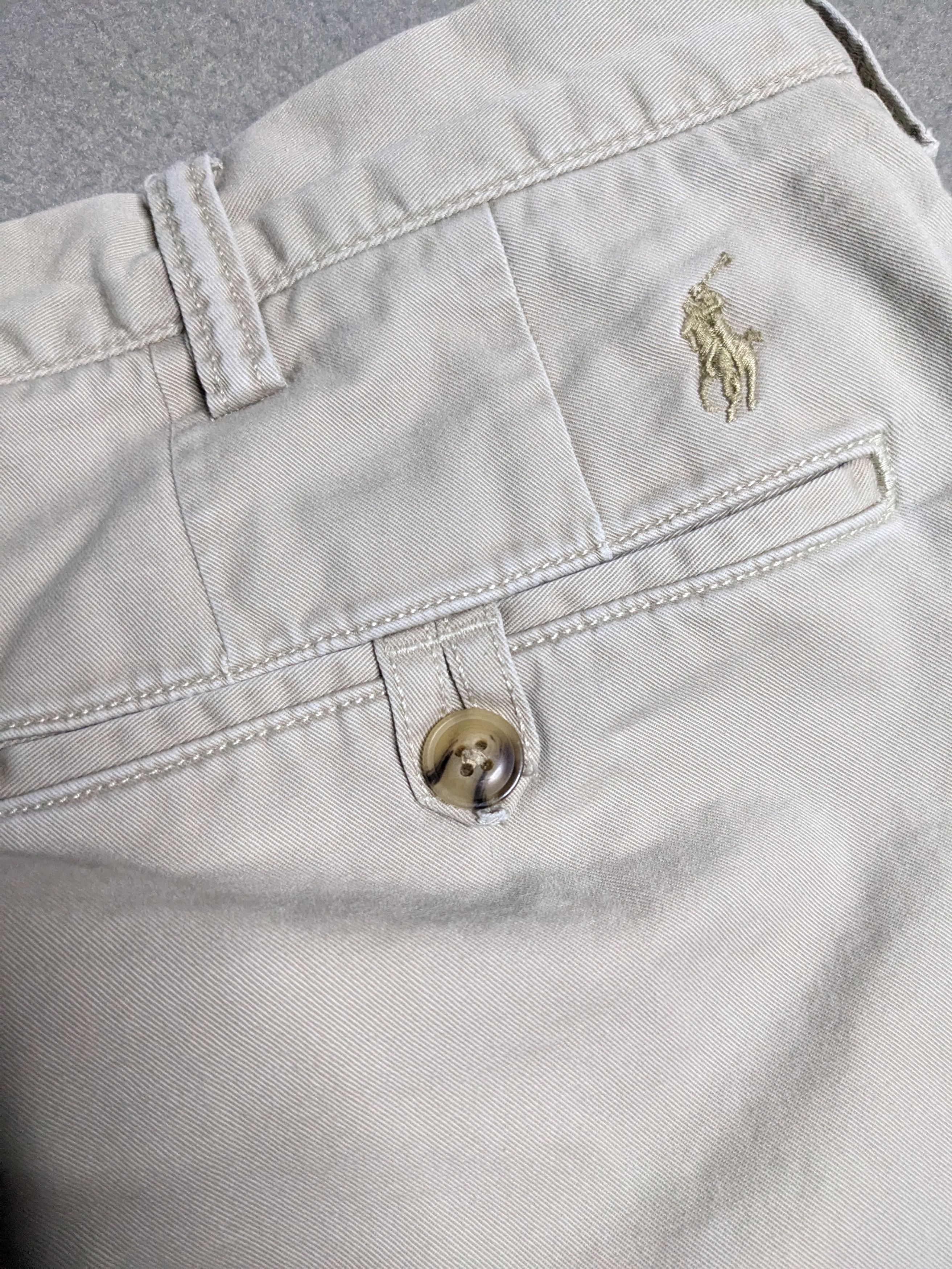 Polo Ralph Lauren Polo Ralph Lauren Chino Pants Mens 36x29 Beige Twill Size US 36 / EU 52 - 6 Thumbnail