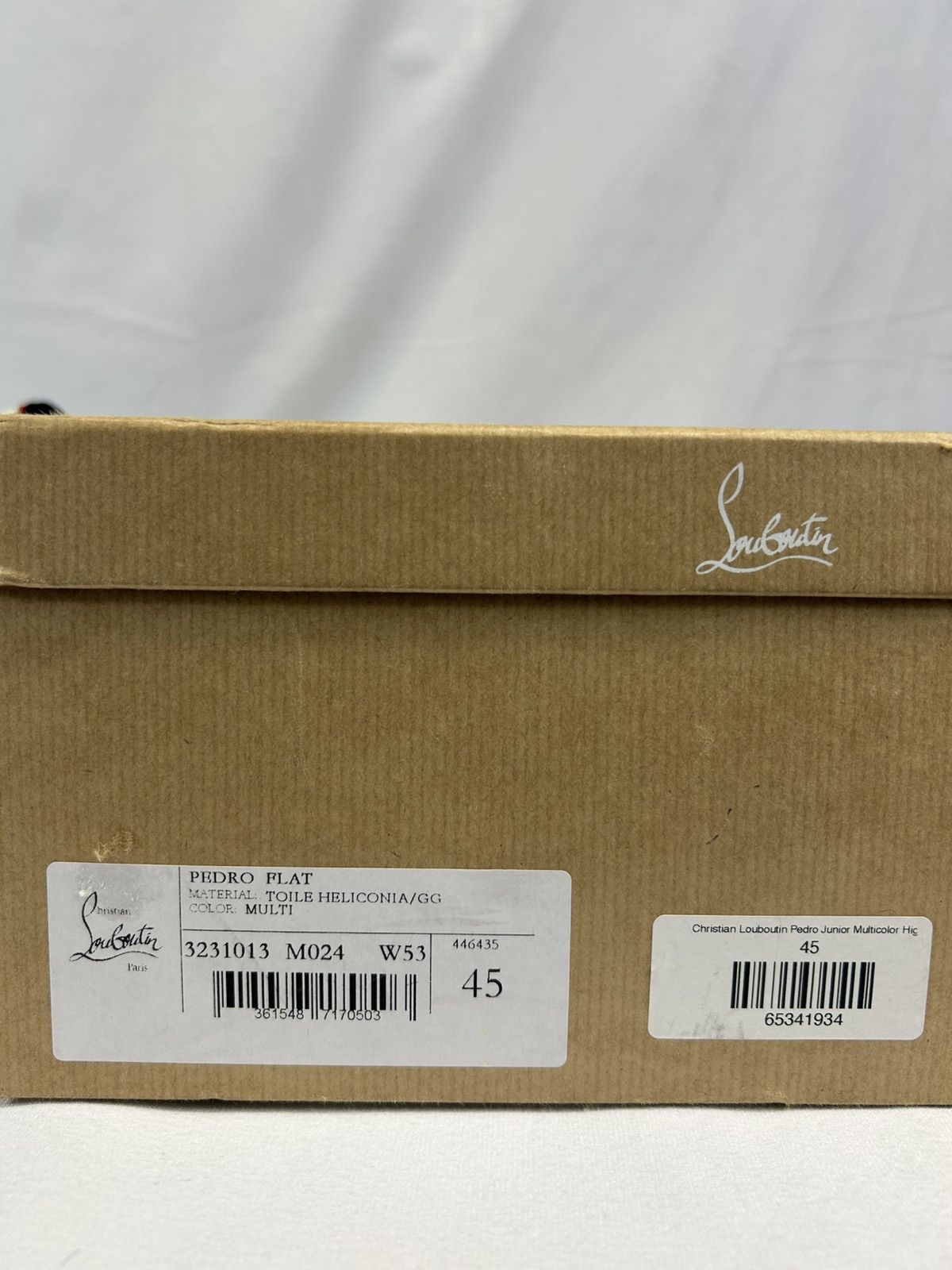 Christian Louboutin Christian Louboutin Pedro flat Toile Size US 12 / EU 45 - 10 Thumbnail