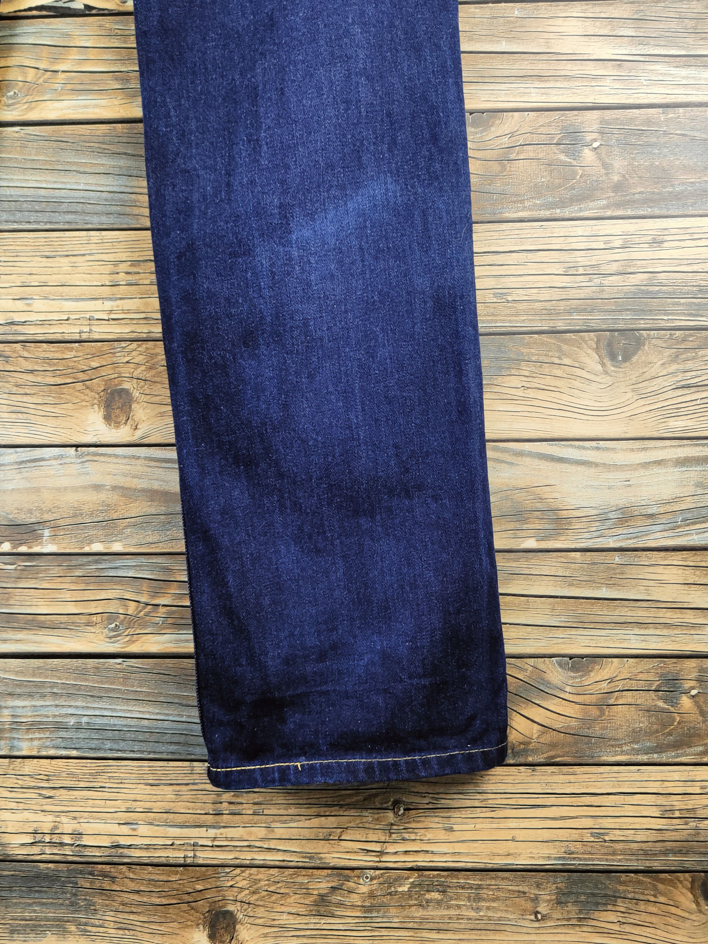 Levi's 502 Levi's Dark Blue selvage denim Jeans #S2888 Size US 34 / EU 50 - 11 Thumbnail