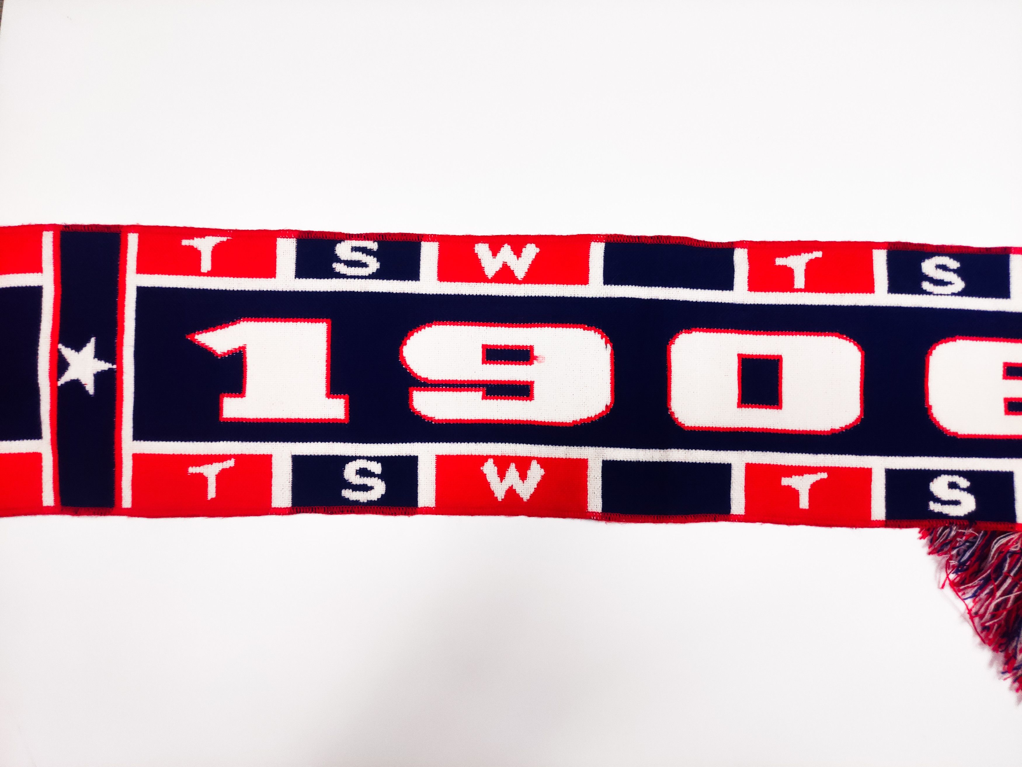 Other TS Wisła Kraków 1906 Football Scarf Ultras Hooligans Poland Size ONE SIZE - 2 Thumbnail