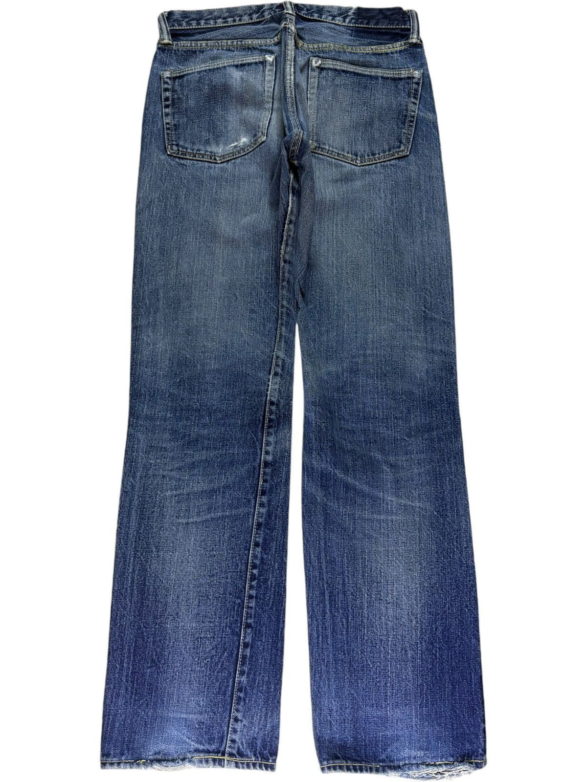Eternal Vintage Eternal Japanese Selvedge Bartacks Loose Jeans Size US 31 - 3 Thumbnail