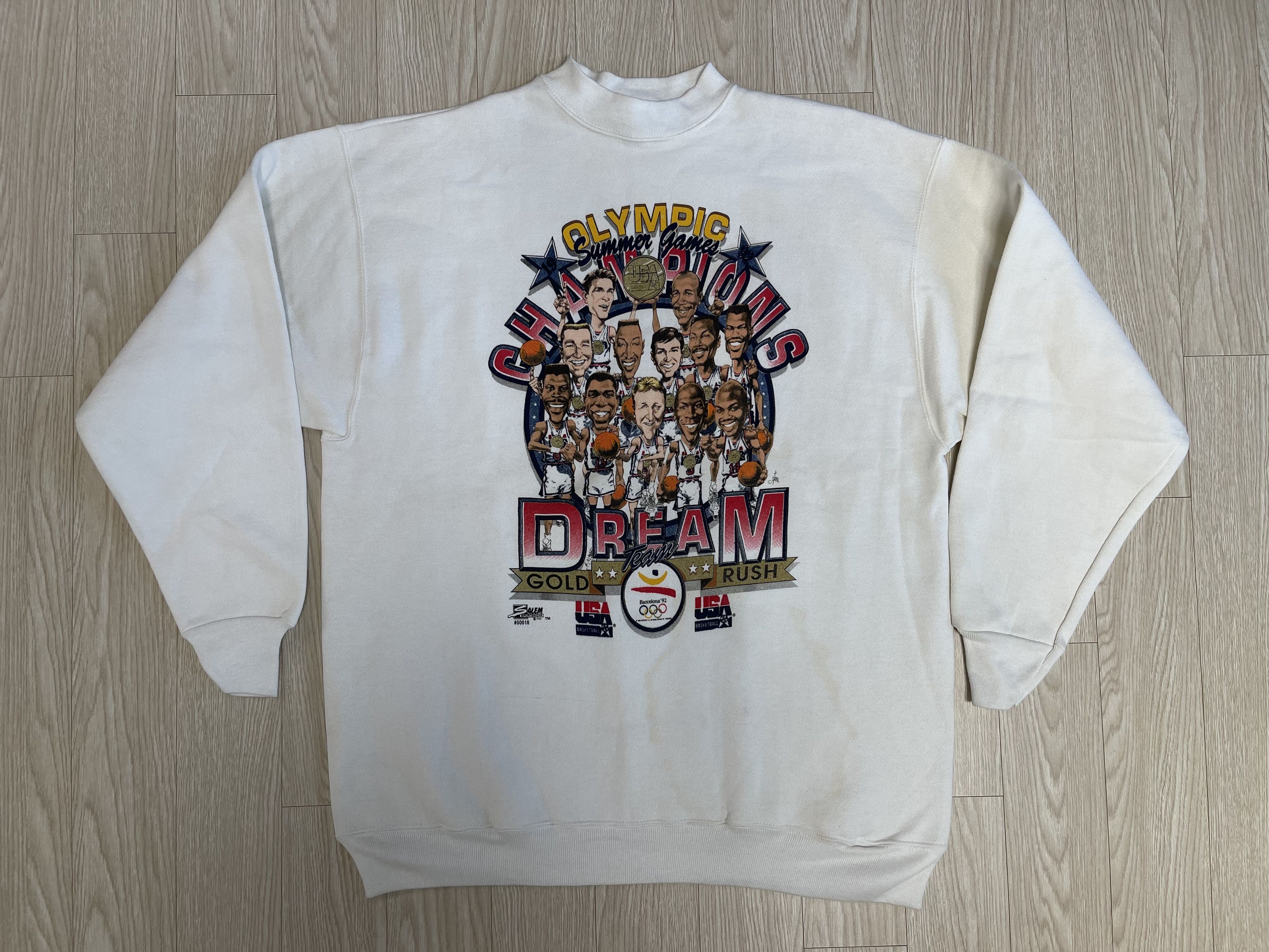 NBA 1992 Dream Team Basketball Olympics USA Edition 90’s Vintage Size US L / EU 52-54 / 3 - 1 Thumbnail
