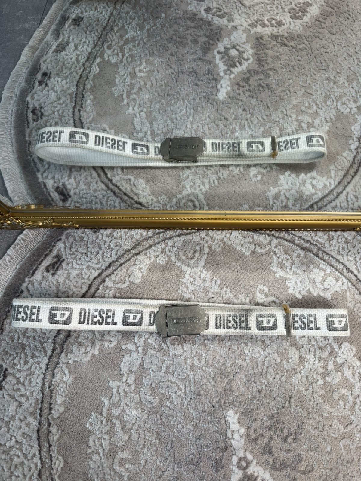 Diesel Vintage Diesel Belt Monogram Big Logo Japanesse Y2K Size ONE SIZE - 1 Thumbnail