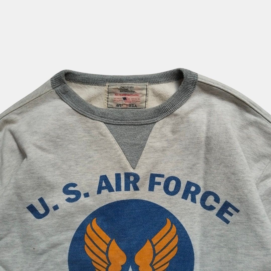 Avirex Avirex US Air force sweatshirt Size US L / EU 52-54 / 3 - 4 Thumbnail