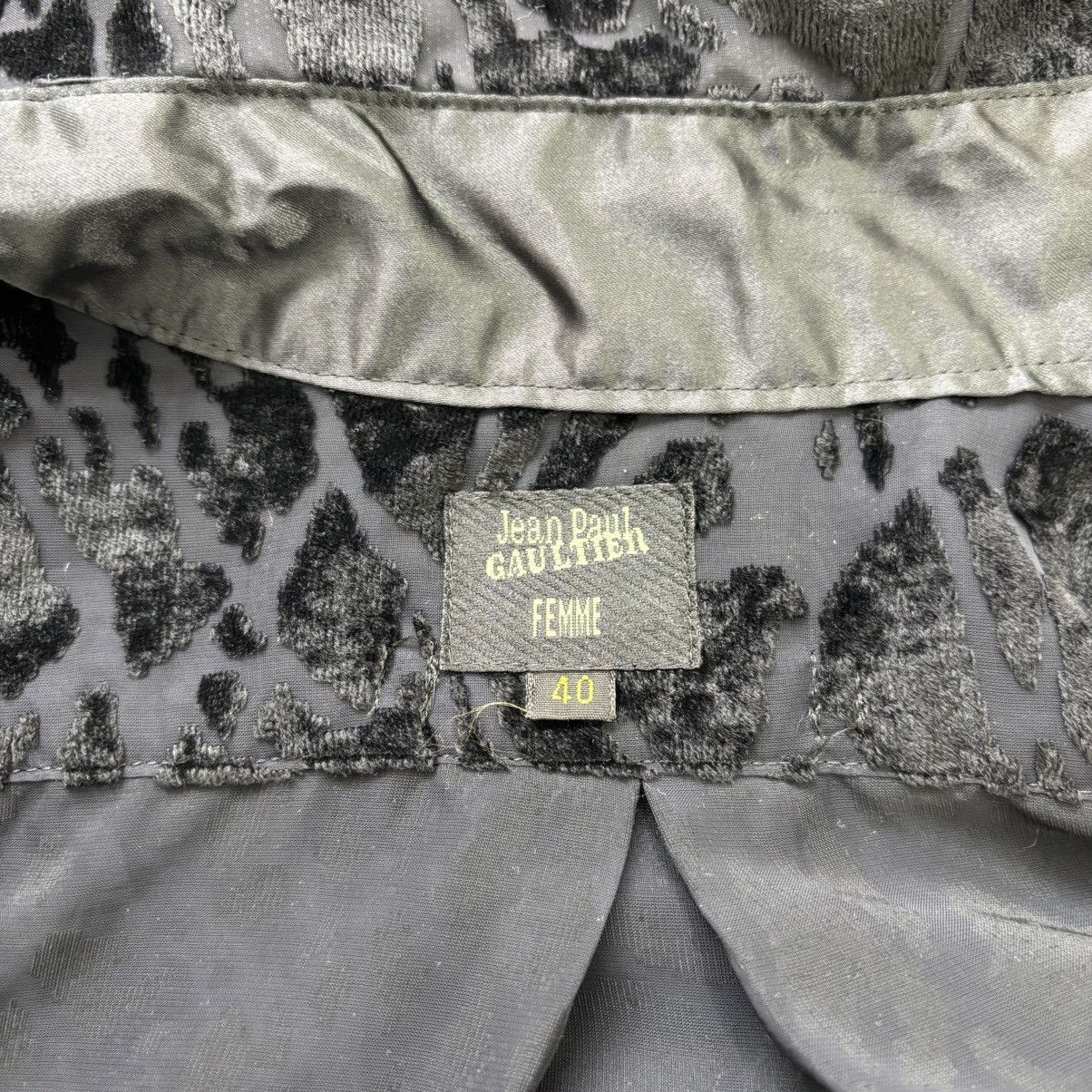Jean Paul Gaultier Fractured Zip-Up Shirt Size US M / EU 48-50 / 2 - 4 Thumbnail