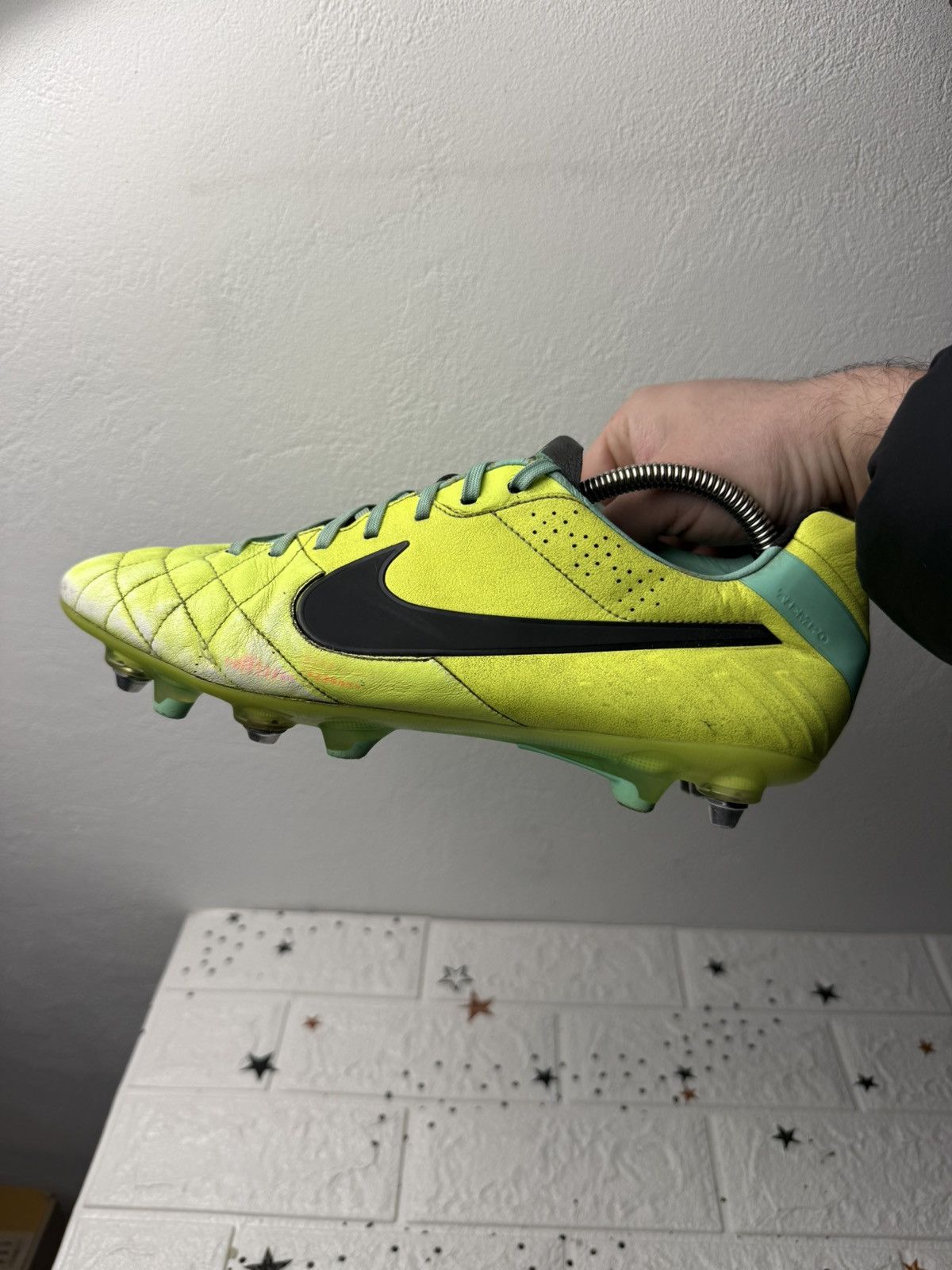 Nike Nike Tiempo Legend IV SG Elite 509041-703 US10 UK9 EUR44 Size US 10 / EU 43 - 2 Thumbnail