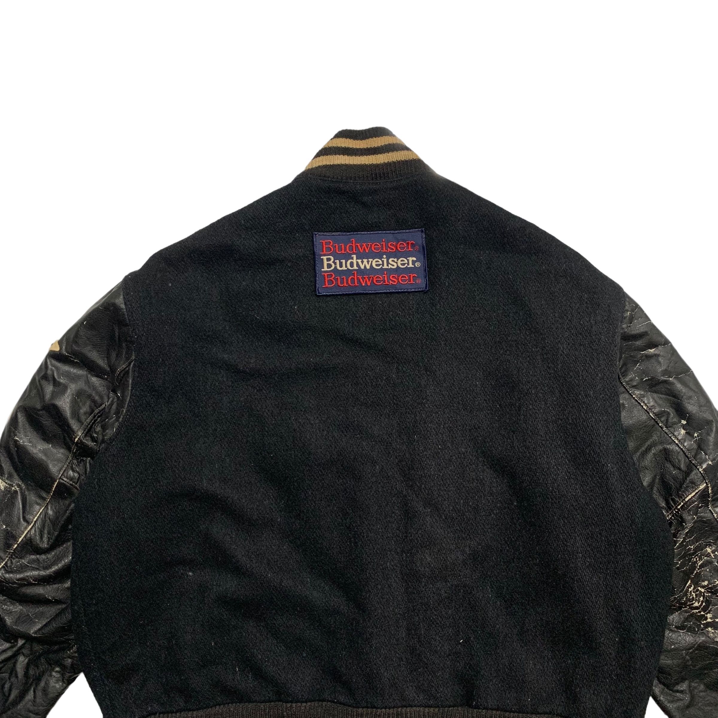 Golden Bear Vintage 80s Golden Bear Budweiser Varsity Jacket Size US XL / EU 56 / 4 - 10 Thumbnail