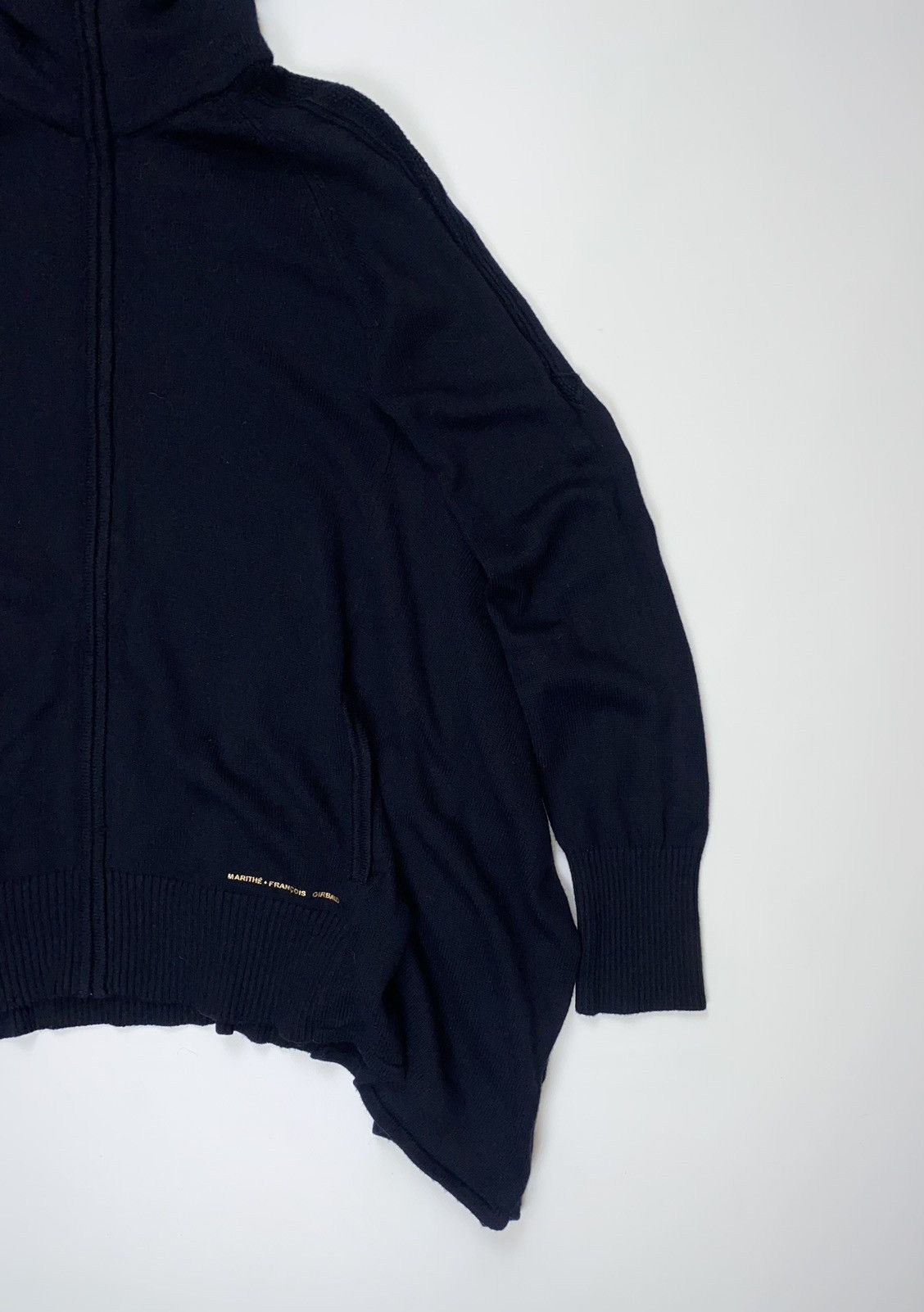 Marithe + Francois Girbaud 🚨 Marithe + Francois Girbaud asymmetrical zip hoodie blue XL Size XL / US 12-14 / IT 48-50 - 5 Thumbnail