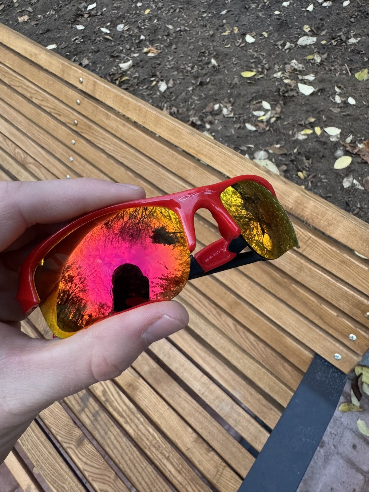 Oakley Oakley Prizm Red Sunglasses Size ONE SIZE - 8 Thumbnail