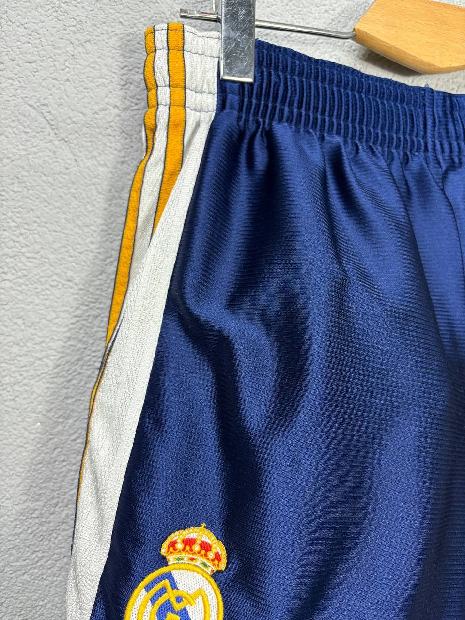 Adidas × Vintage vintage adidas Real Madrid mens shorts 90s M Size US 32 / EU 48 - 6 Thumbnail