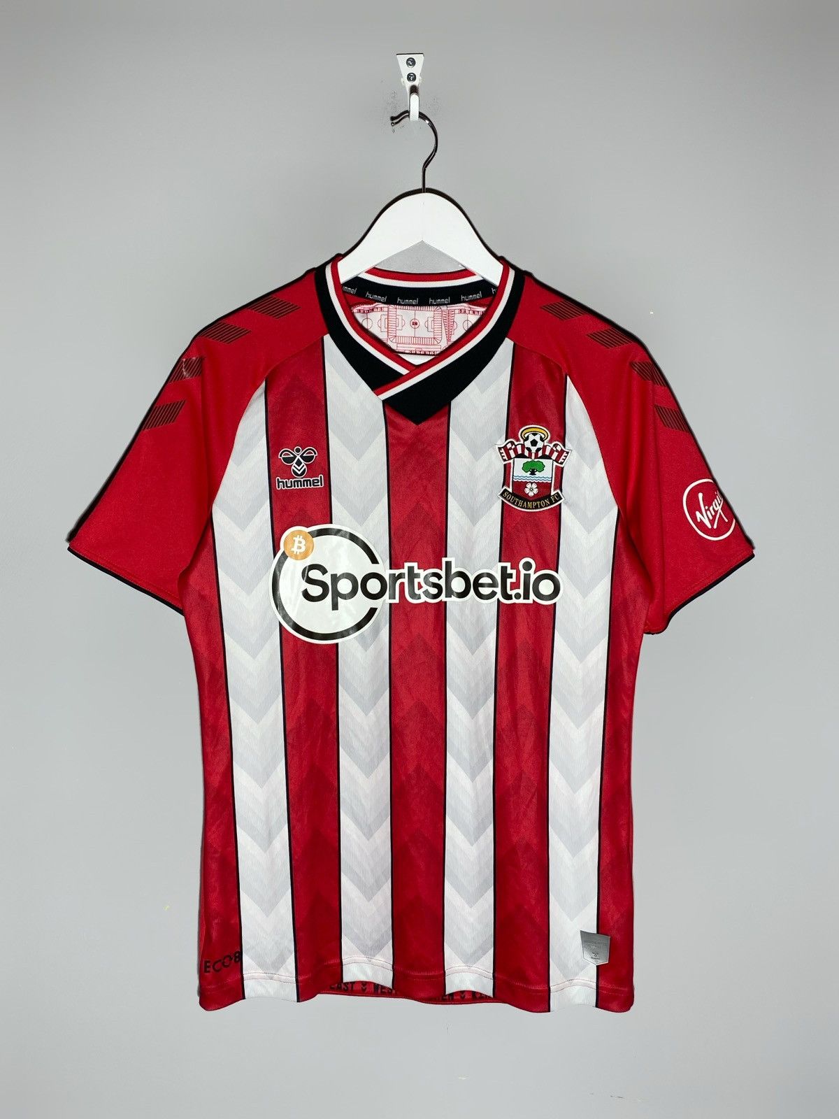 Hummel Southampton 2021/22 Home Football Soccer Jersey Size US S / EU 44-46 / 1 - 1 Thumbnail