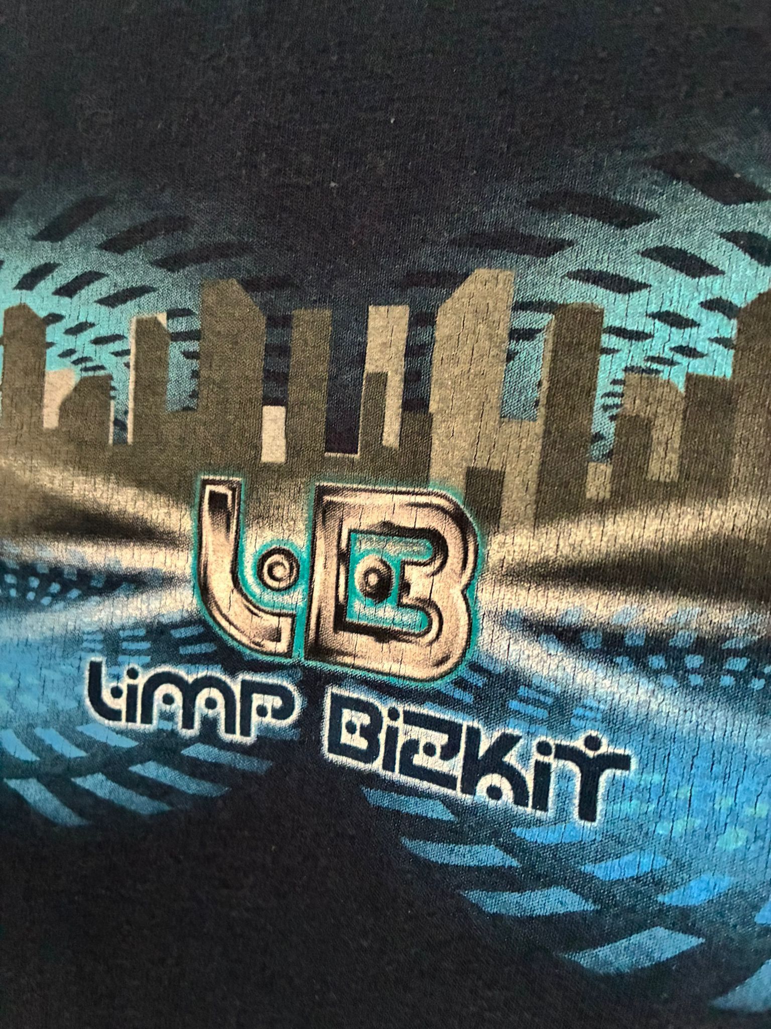 Band Tees Vintage Limp Bizkit Metropolis tee 90s rock band y2k rare Size US L / EU 52-54 / 3 - 3 Thumbnail