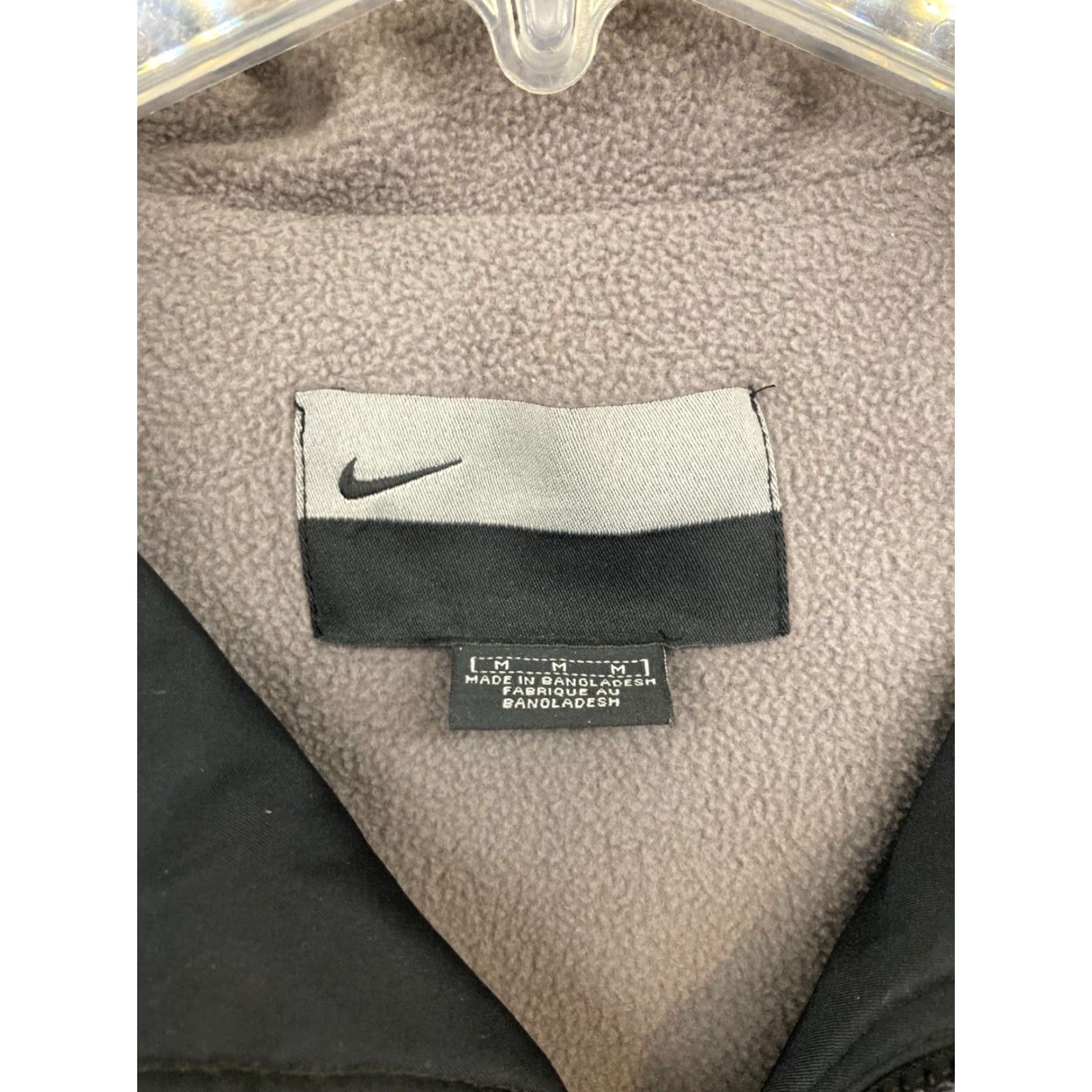 Nike Nike Mens Jacket Medium Black Fleece Lined Clemson Tennis Size US M / EU 48-50 / 2 - 6 Thumbnail