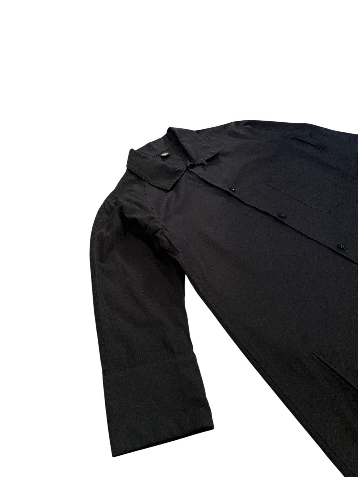 Y's × Yohji Yamamoto Y’s Reworked Button Long Shirt Dress Size M / US 6-8 / IT 42-44 - 7 Thumbnail