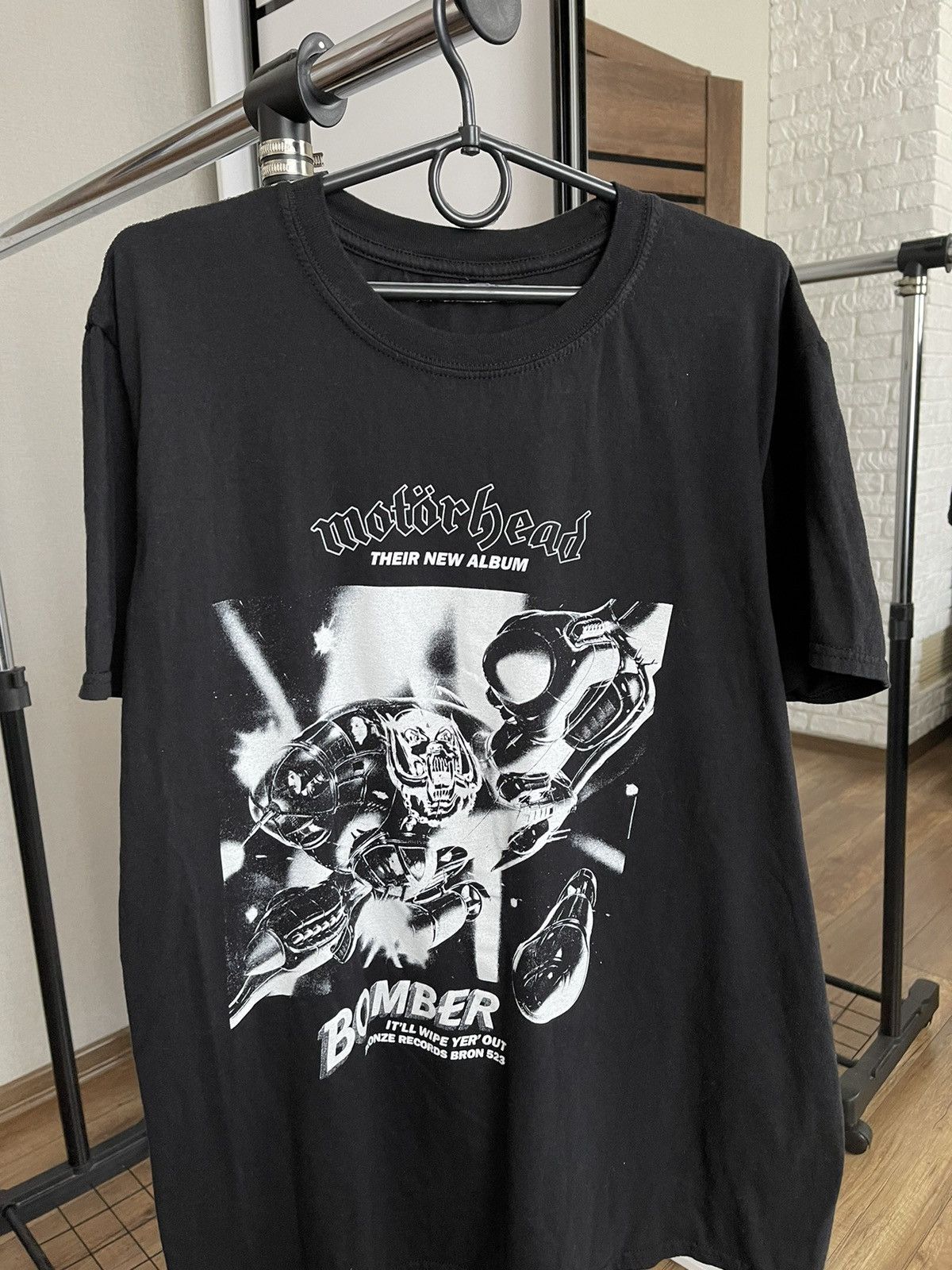 Band Tees Motorhead Bomber Vintage Rock Band T-Shirt Tee Size US L / EU 52-54 / 3 - 5 Thumbnail