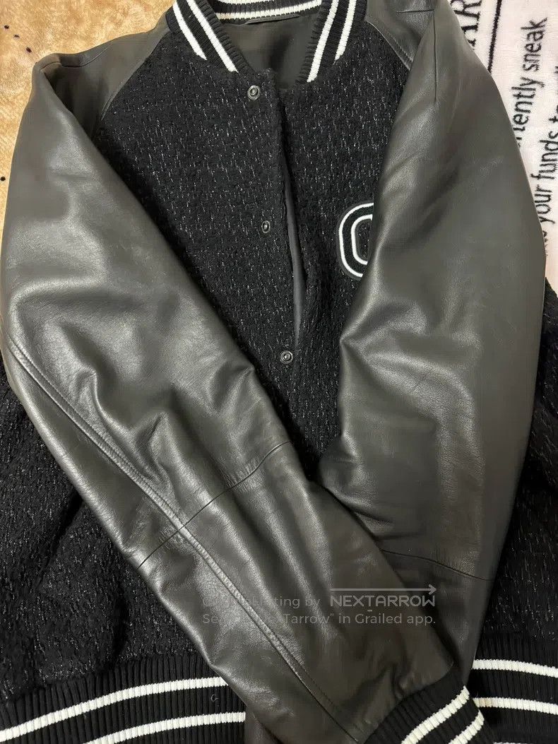 Valentino Valentino Leather sleeve jacket Size US XL / EU 56 / 4 - 6 Thumbnail