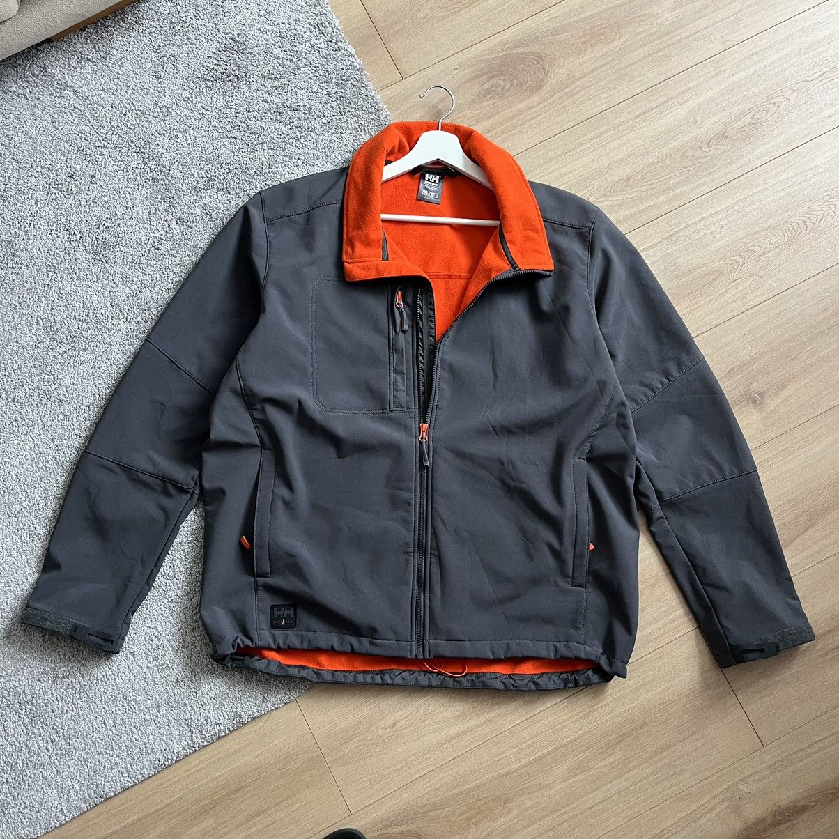 Helly Hansen Helly Hanson Gray Workwear Jacket XXL Size US XXL / EU 58 / 5 - 2 Thumbnail