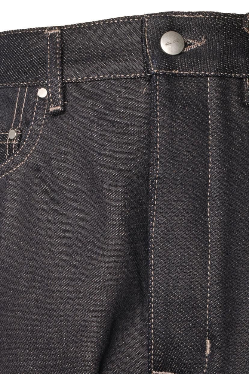 Rick Owens Indigo Low Rise Collapse Sisyphus jeans Size US 33 - 4 Thumbnail