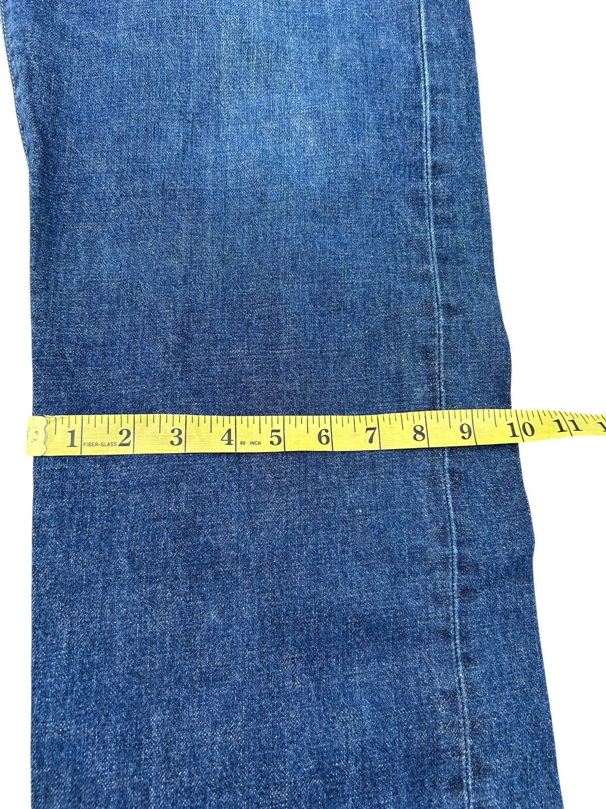 Kapital Vintage Levis Big E Selvedge Buckle Back Distressed Denim Size US 35 - 25 Thumbnail