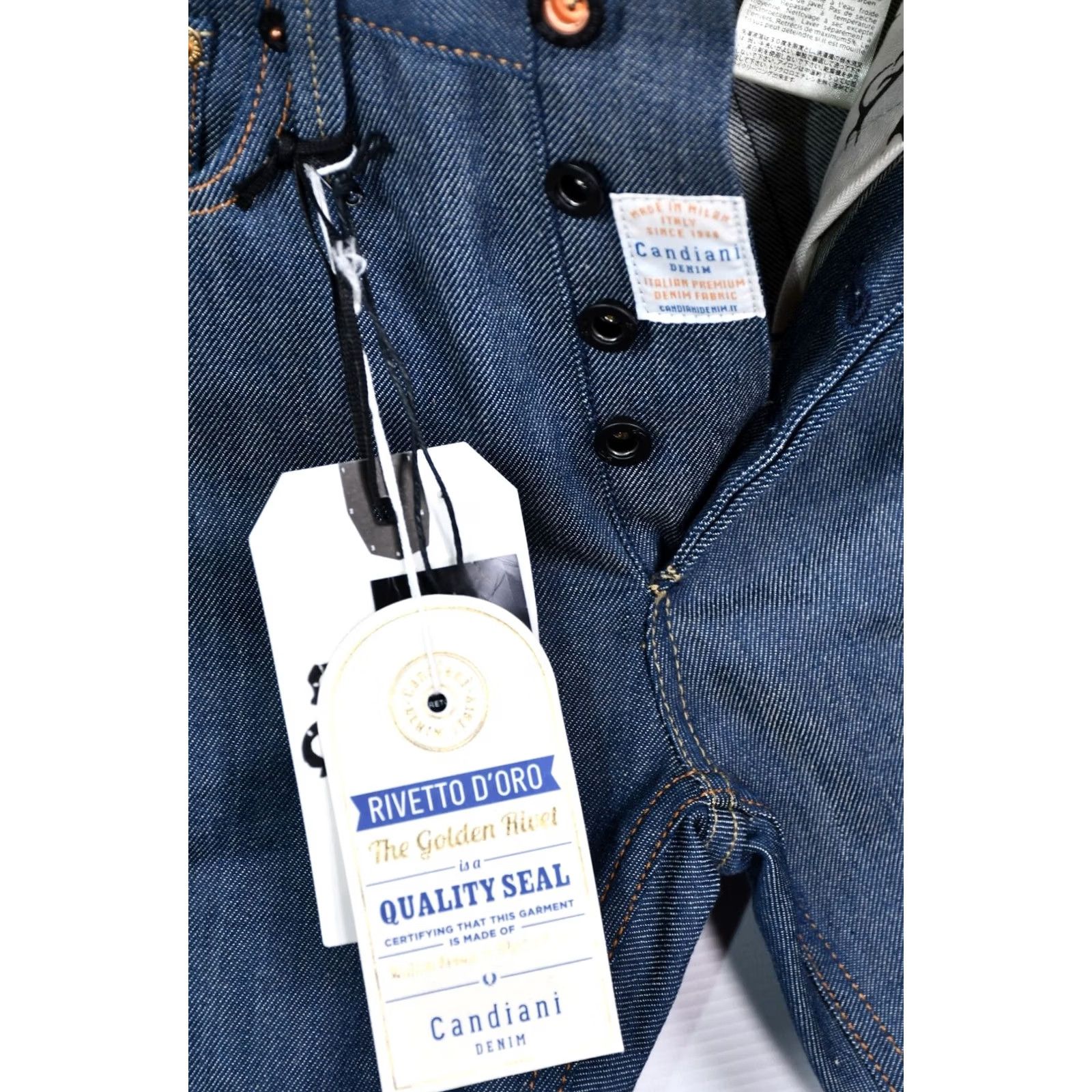 DENHAM DENHAM Bolt Italian Candiani Stretch Selvedge Denim Skinny Jeans W29 L32 Mens Jeans Skinny Stretch Blue 5-Pocket Inseam 32 Size US 29 - 6 Thumbnail