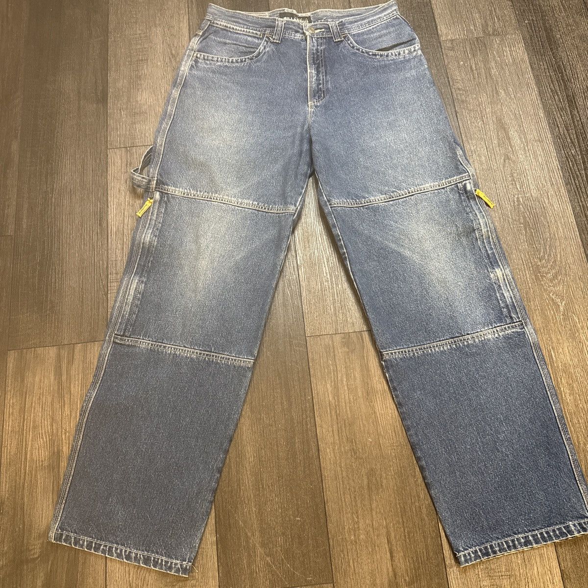 Billabong Y2K Billabong Double Knee Baggy Carpenter Rare Jeans Size US 34 / EU 50 - 3 Thumbnail
