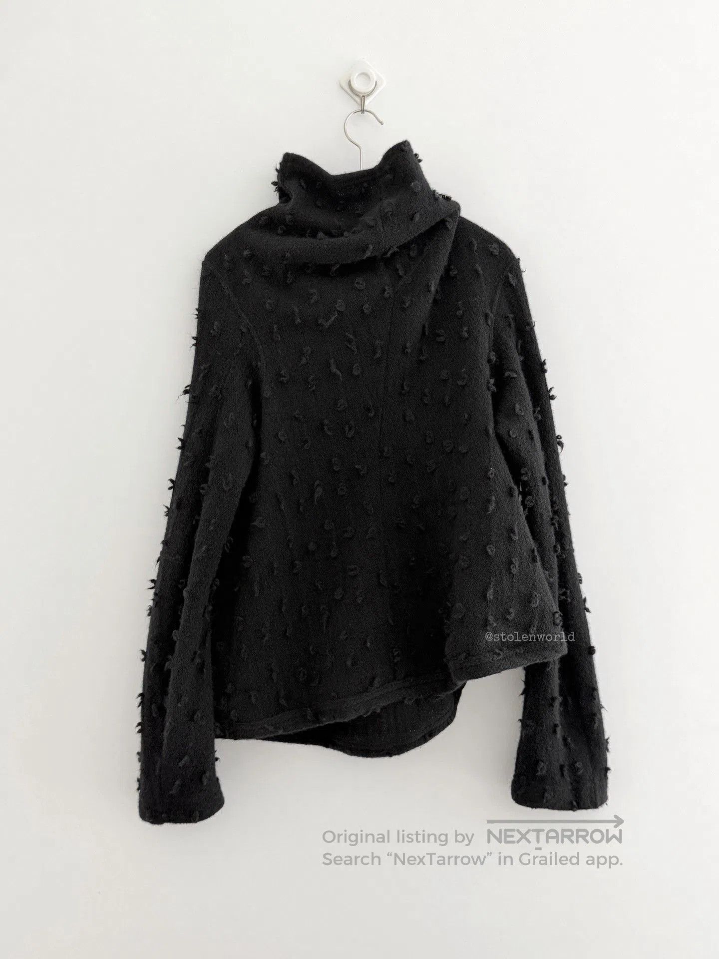 Comme des Garcons Comme des Garçons Deconstructed Turtleneck Top. Size M / US 6-8 / IT 42-44 - 2 Thumbnail