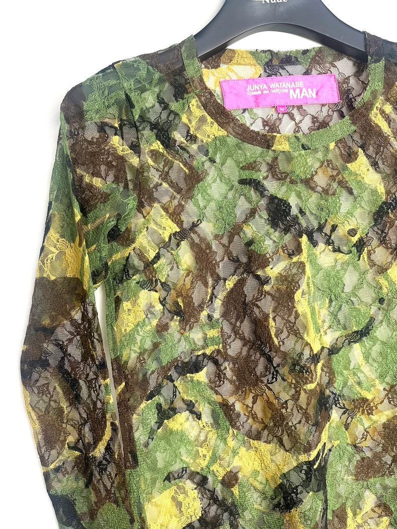 Junya Watanabe Junya Watanabe Man camouflage hollow floral gown Size US M / EU 48-50 / 2 - 3 Thumbnail