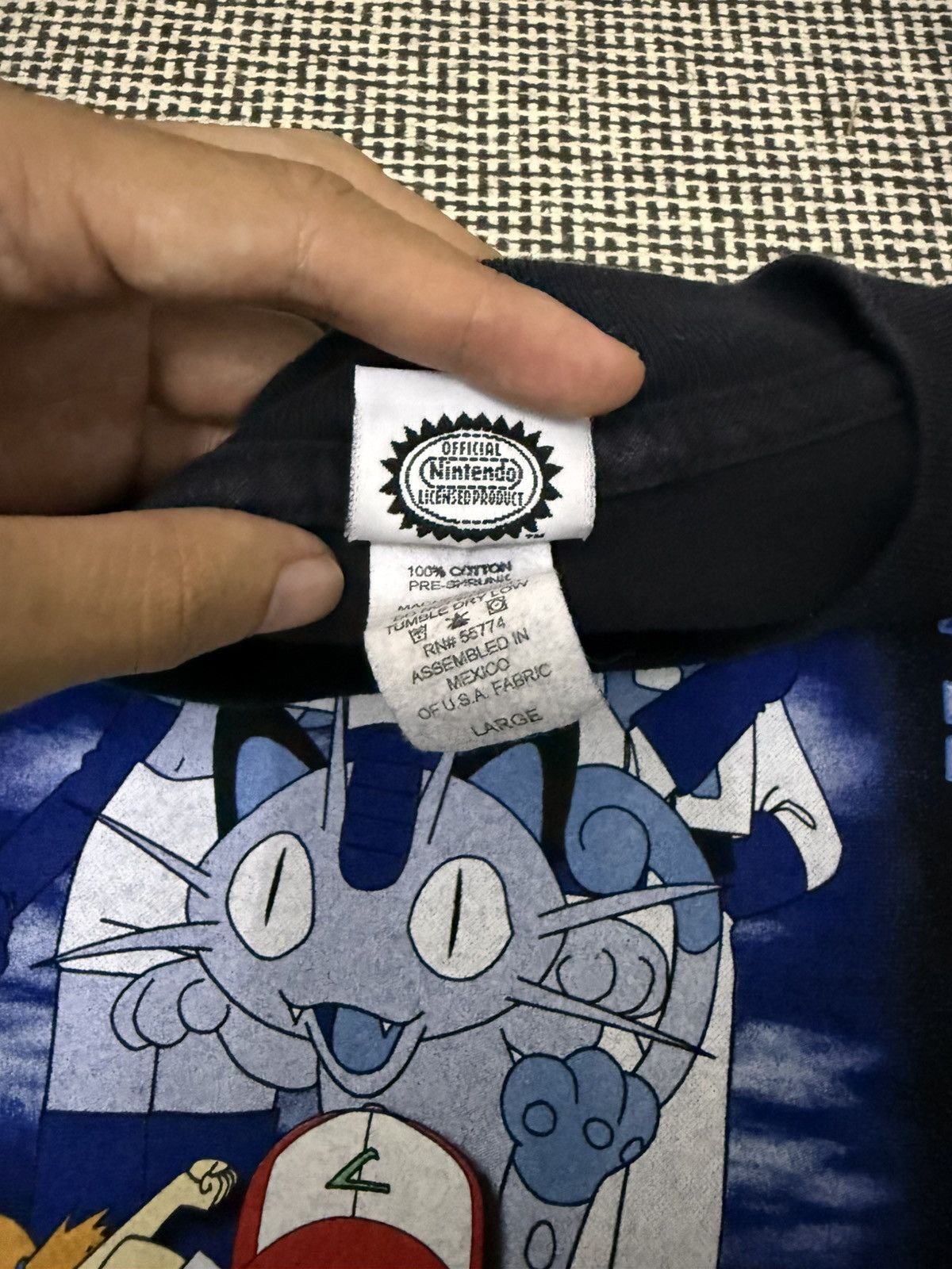 Anime × Pokemon × Vintage Vintage Pokemon Team Rocket Tshirt Size US M / EU 48-50 / 2 - 5 Thumbnail