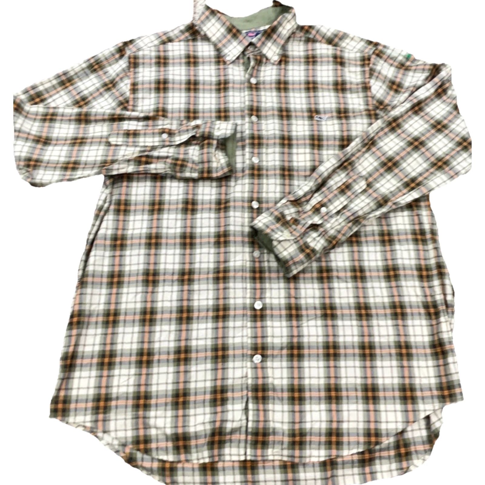 Vineyard Vines Vineyard Vines Shirt Men L Green Plaid Button Up Slim Tartan Whale Tucker Size US L / EU 52-54 / 3 - 2 Thumbnail