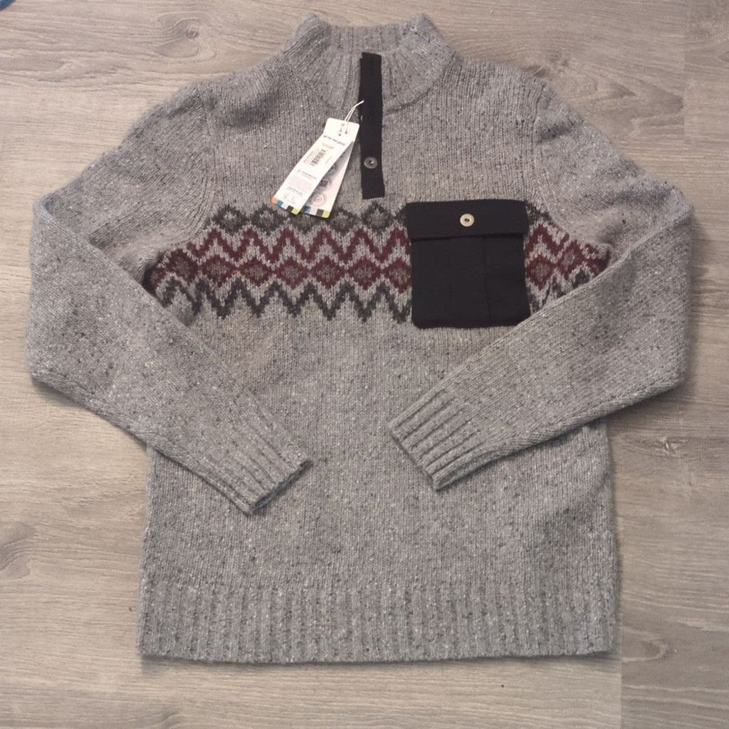 Smartwool Smartwool heavy Henley sweater light gray heather sz. medium Size US M / EU 48-50 / 2 - 1 Thumbnail