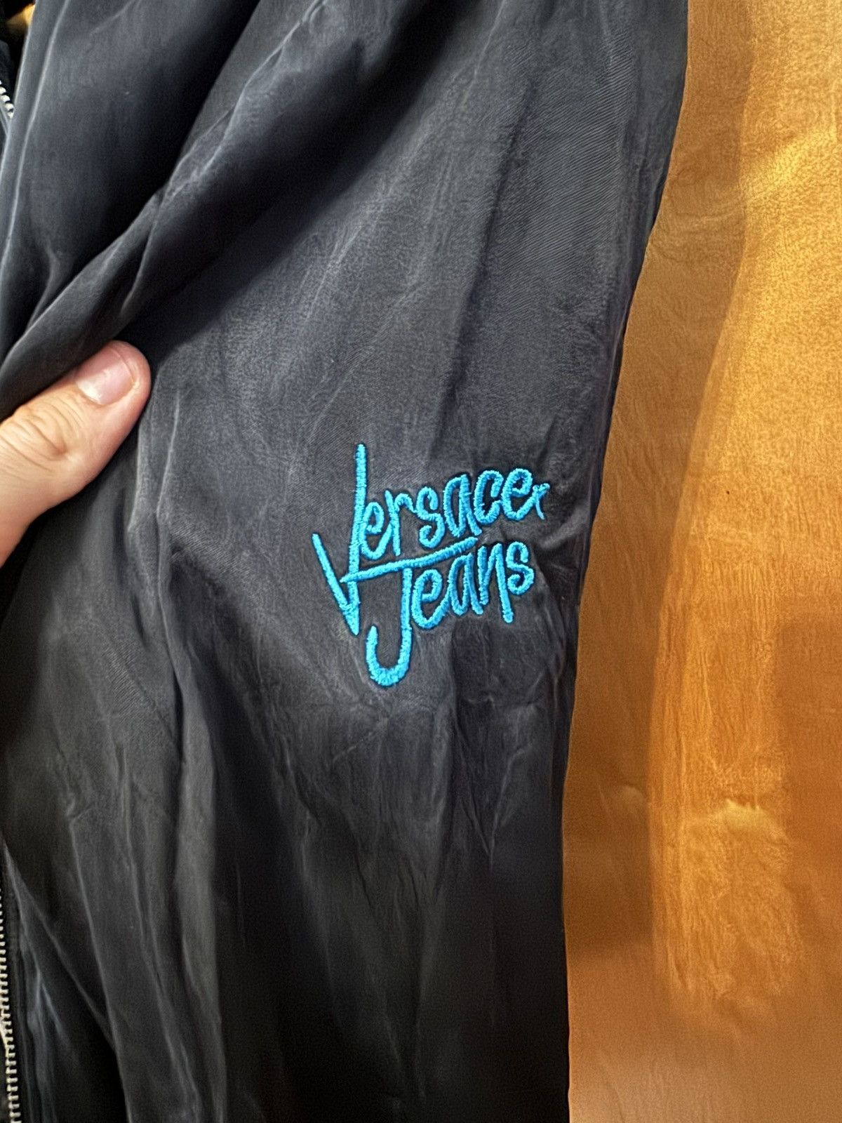 Versace Jeans Couture Versace Blouson Bomber aus Kupferseide Size US M / EU 48-50 / 2 - 2 Thumbnail