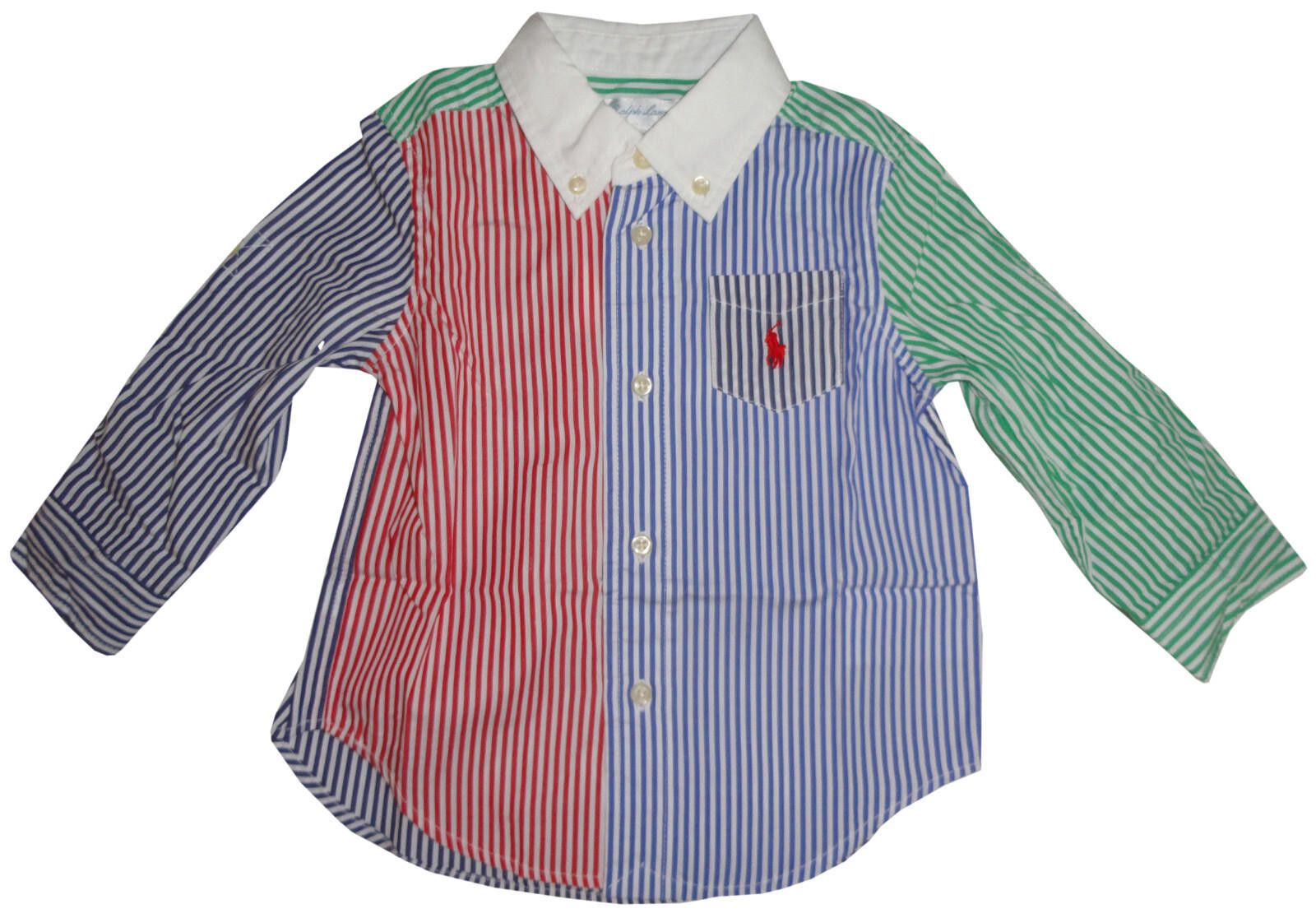 Polo Ralph Lauren Polo Ralph Lauren Baby Boys 2 Pc. Outfit Set Shirt Pants 6M Size ONE SIZE - 4 Thumbnail