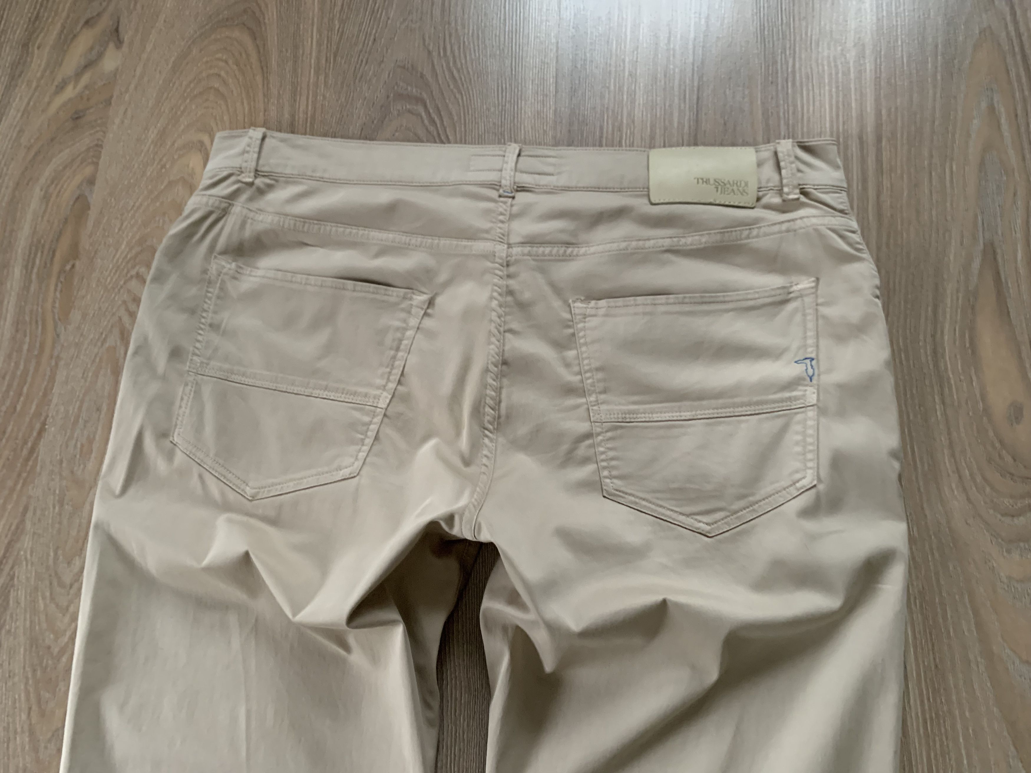Trussardi × Vintage Trussardi Jeans Vintage Stretch Casual Pants Trousers Size US 38 / EU 54 - 6 Thumbnail